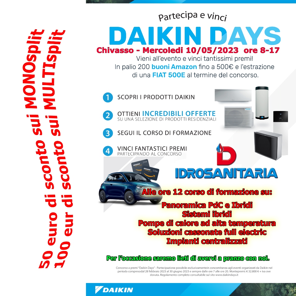 Daikin Day a Chivasso